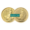 (LPO) Random Year GB $100 Britannia 1oz .9999 Gold (No Tax) Issues - NO Credit Card, Paypal.