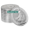 (LPO) Random Year Britannia 1oz .999 Fine Silver Coin (TAX exempt) - NO Credit Card, Paypal.