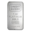 (LPO) Credit Suisse 1oz. .9995 Platinum Bar UNSEALED (TAX Exempt) NO Credit Card, Paypal. - Toning