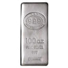 (LPO) JBR 100oz .999 Silver Bar (TAX Exempt) Scratches/Scuffs - No Credit Cards or Paypal.