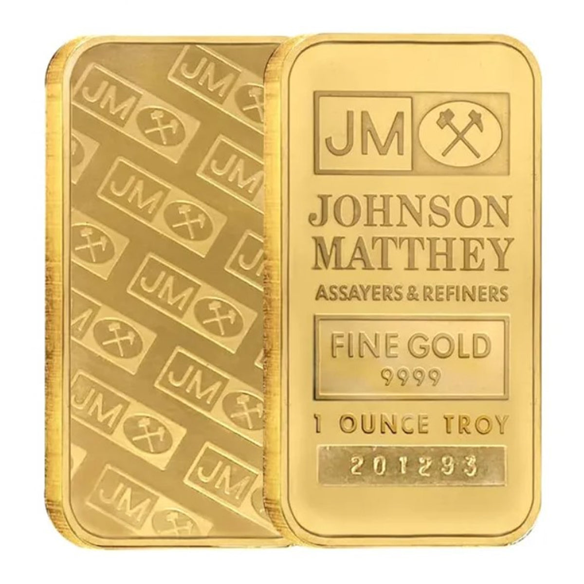 (LPO) JM Johnson Matthey 1oz. 9999 Fine Gold Bar (TAX Exempt) - NO Credit Card, Paypal