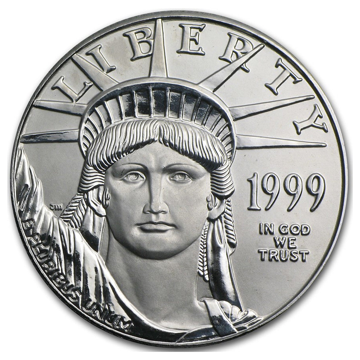 (LPO) 1999 USA $100 Platinum Eagle 1oz .9995 Coin (Tax Exempt) Flaws- NO Credit Card/Paypal