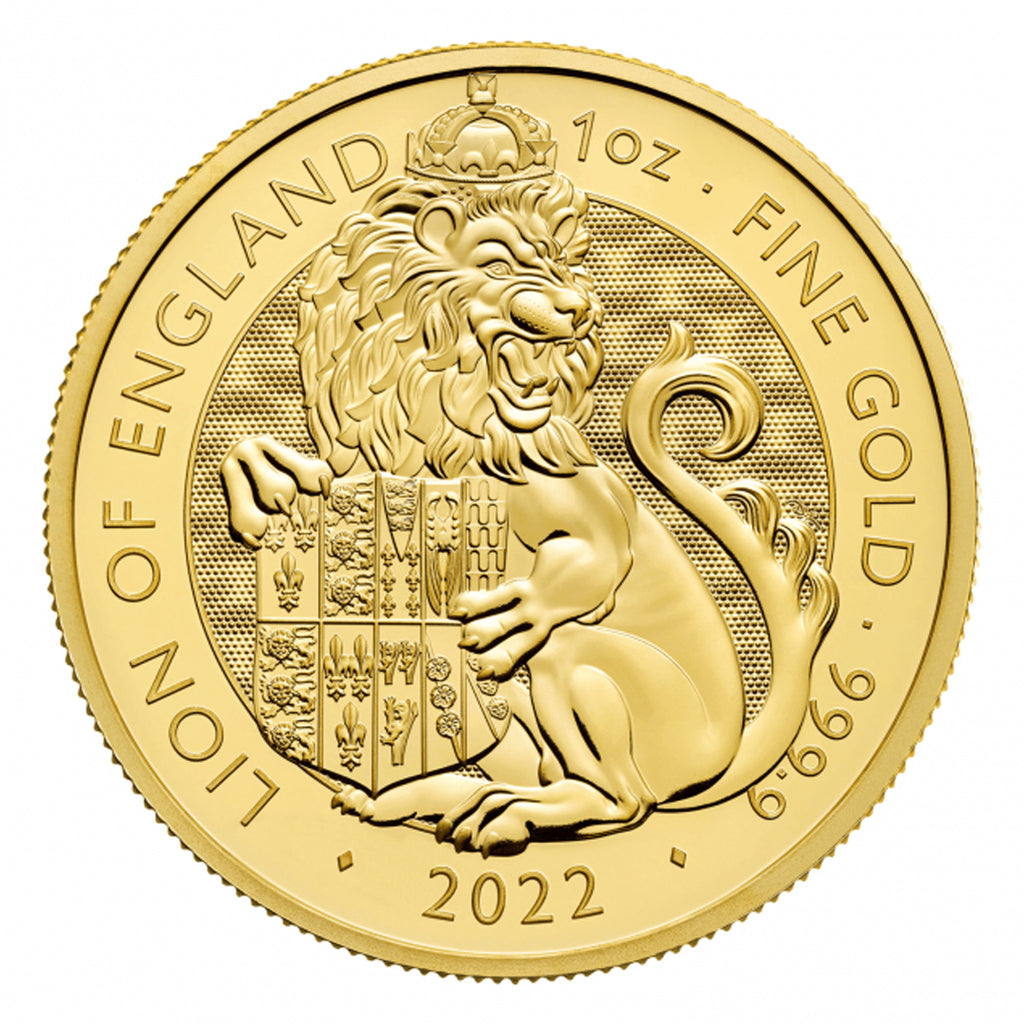 (LPO) 2022 GB £100 Lion of England 1oz Gold Coin (TAX Exempt) - NO Credit Card/Paypal