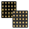 (LPO) Random Year Canada 25 x 1g GML Maplegram Sheet (25g) Flaws - NO Credit Card/Paypal