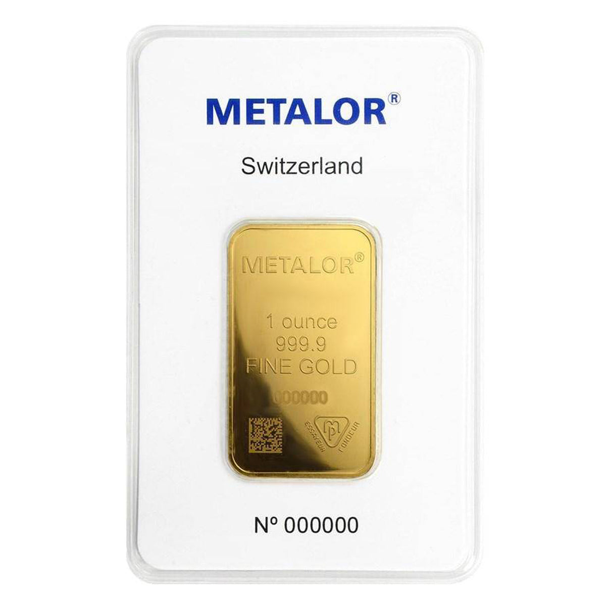(LPO) Metalor Switzerland 1oz .9999 Gold Bar (No Tax) Flaws - NO Credit Card, Paypal
