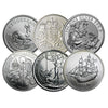 (LPO) MIXED World 1oz .999 Silver. ISSUED by Mints (TAX exempt). Issues - NO Credit Card, Paypal.