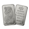(LPO) PAMP Suisse Lady Fortuna 1oz. Platinum Bar UNSEALED (No Tax) NO Credit Card, Paypal. - Hairline Scr.