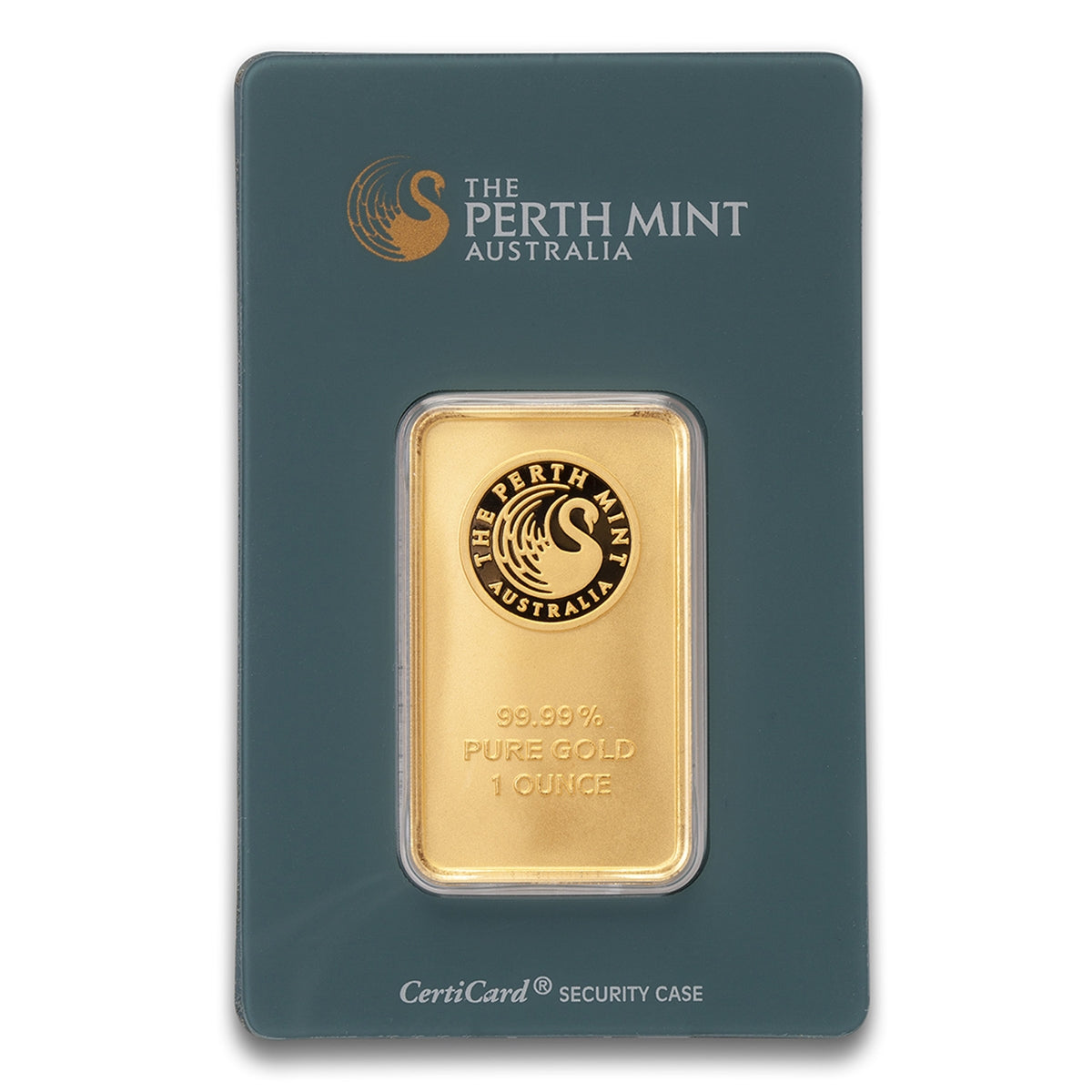 (LPO) Perth Mint 1oz. 999 Gold Bar (TAX Exempt) Scuffs on Holder - NO Credit Card/Paypal