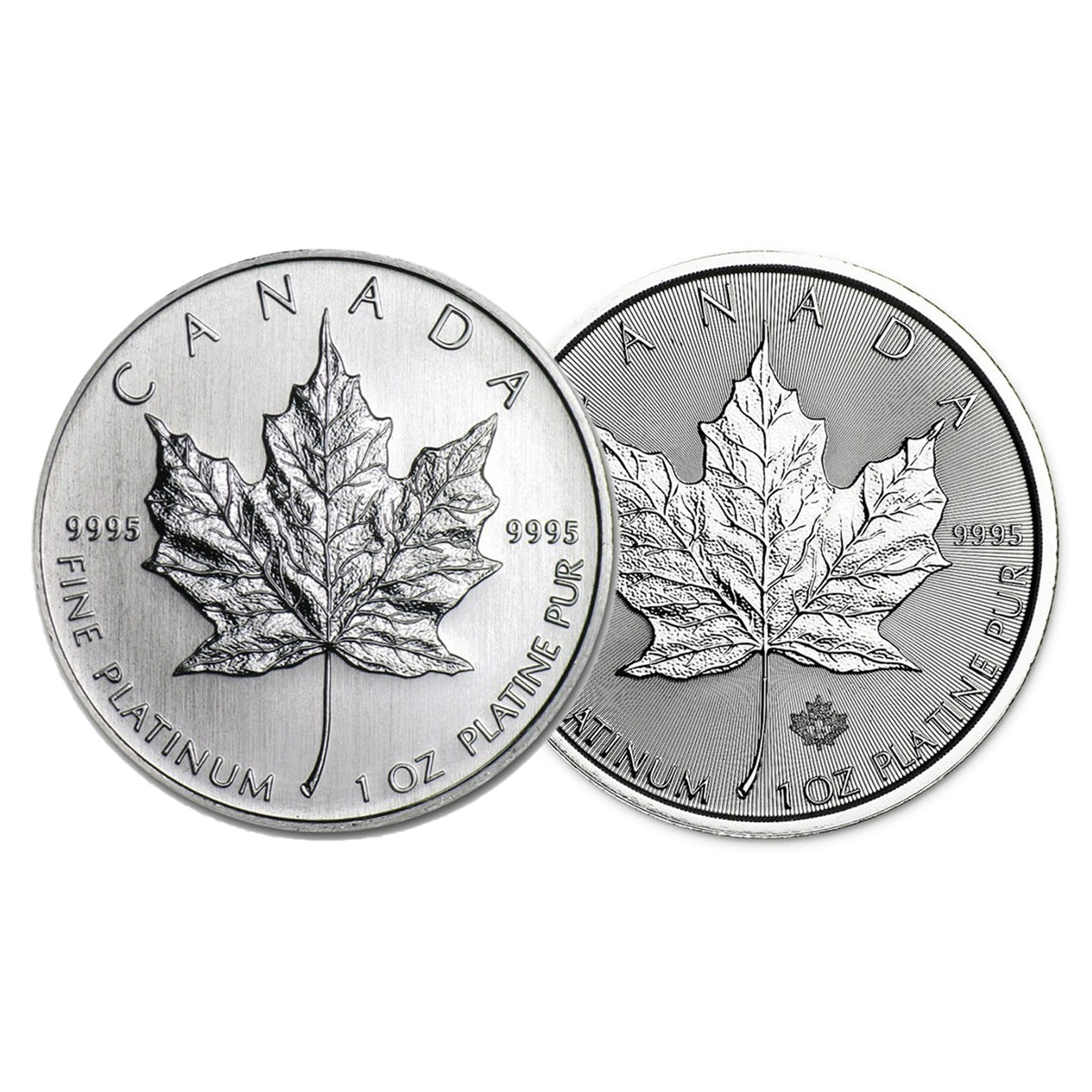 (LPO) Various 1oz .9995 Platinum Maple Leaf (TAX Exempt) Flaws - NO CREDIT CARDS or PAYPAL