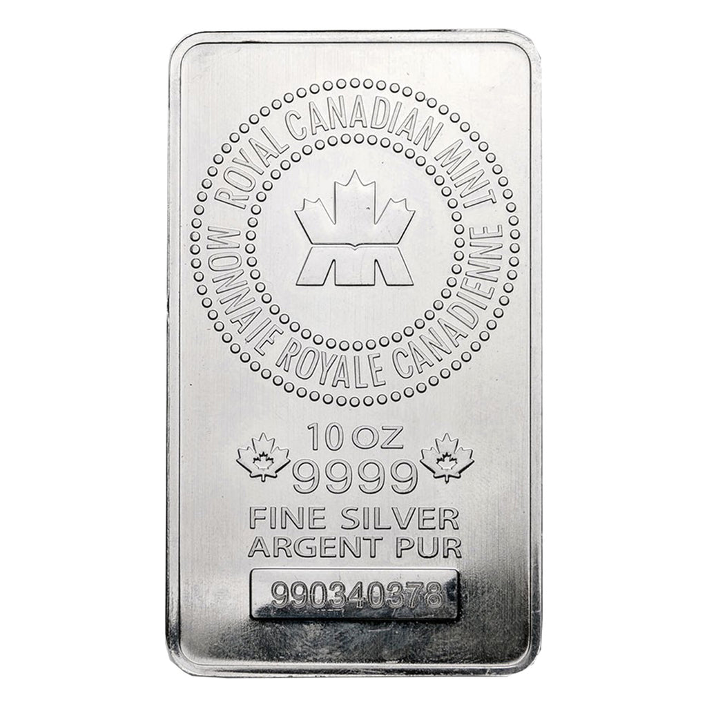 (LPO) 10oz RCM .999 Fine Silver Bar (TAX exempt) Issues - NO Credit Card, Paypal.