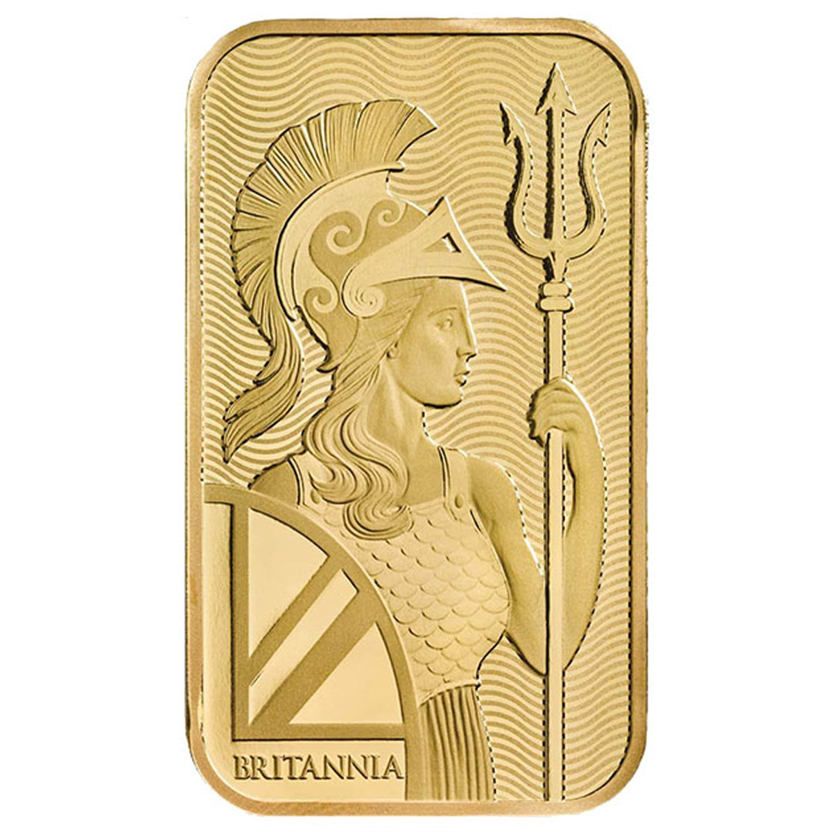 (LPO) The Royal Mint Britannia 1oz .9999 Gold Bar (TAX exempt). Protective Plastic Imp. - NO Credit Card, Paypal.