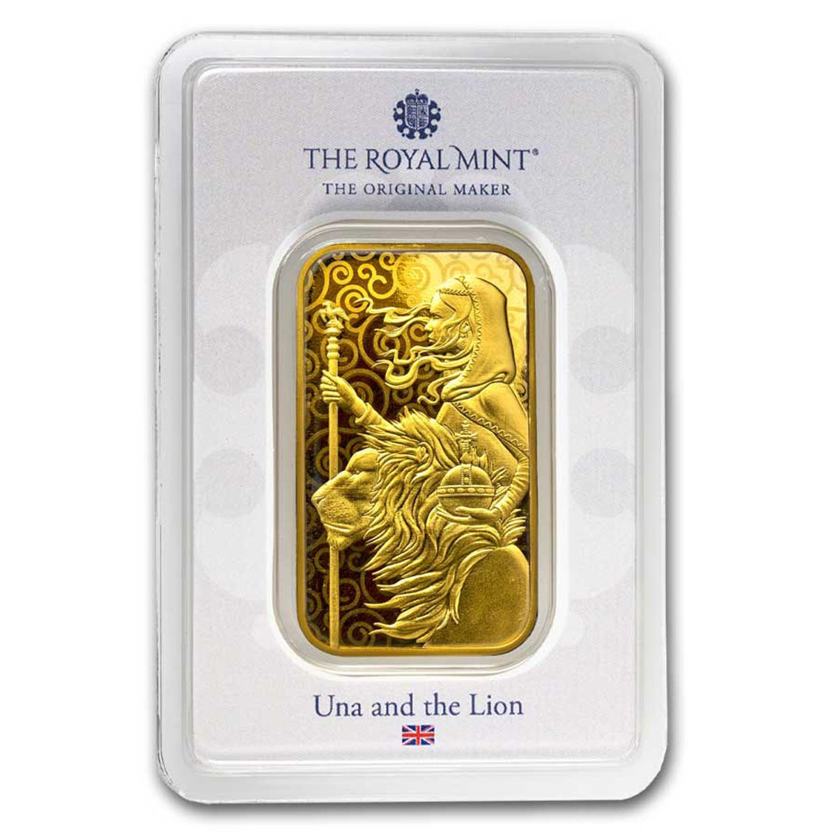 (LPO) Royal Mint Una and the Lion 1oz. 9999 Fine Gold Bar (TAX Exempt) - NO Credit Card/Paypal