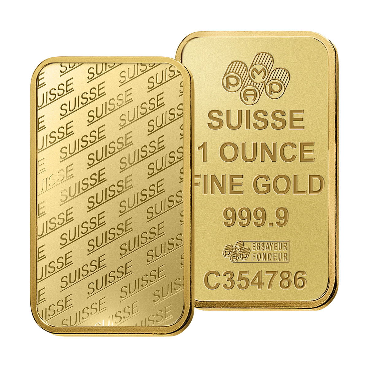 (LPO) PAMP Suisse 1oz. .9999 Gold Bar (No Tax) Scuffed/Scr Package - NO Credit Card, Paypal.