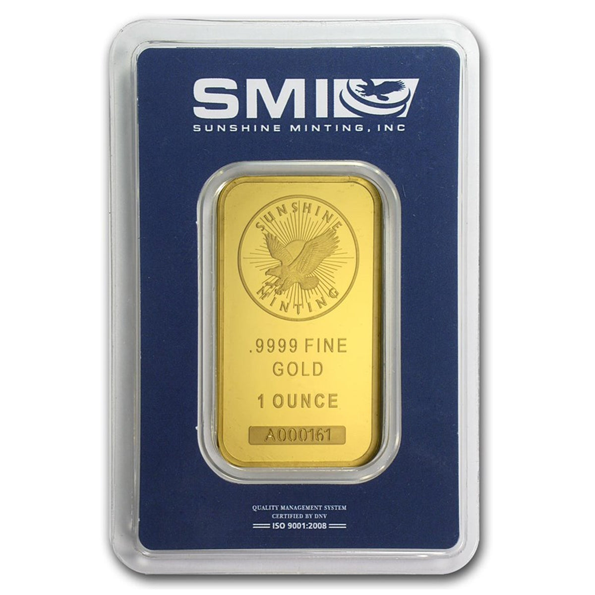 (LPO) Sunshine Mint 1oz. .9999 Gold Bar (TAX exempt) Scr. Packaging - NO Credit Card, Paypal