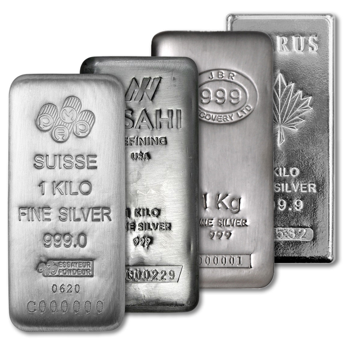 (LPO) Various Mints 1 Kilo .9995 Silver Bar (No Tax) No Credit cards or Paypal - Issues