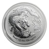 (LPO) 2012 $1 Lion Privy Mark Year of the Dragon 1oz. Silver (No Tax) - NO Credit Card, Paypal.