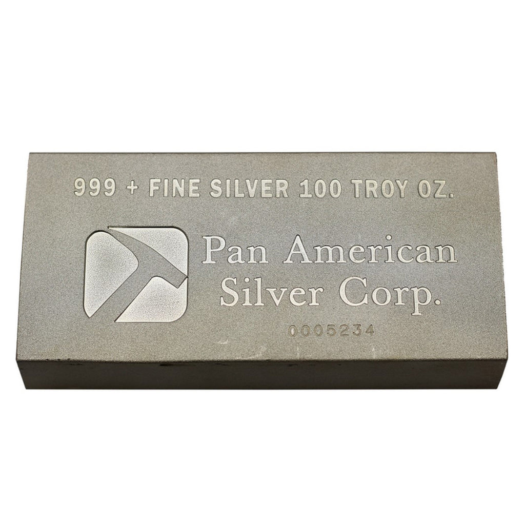 (LPO) Pan American 100oz .999 Silver Bar (Tax Exempt) - NO Credit Card/Paypal
