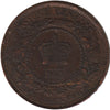 1861 New Brunswick 1-cent Almost Uncirculated (AU50) $
