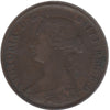 1861 New Brunswick 1-cent F-VF (F15)