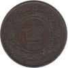 1864 Short 6 New Brunswick 1-cent Extra Fine (EF40)