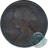 1864 Short 6 New Brunswick 1-cent Good (G4)