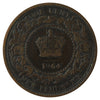 1864 Tall 6 New Brunswick 1-cent Very Good (VG8)