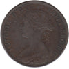 1864 Tall 6 New Brunswick 1-cent VG-F (VG10)