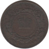 1861 New Brunswick 1-cent VF-EF (VF30)