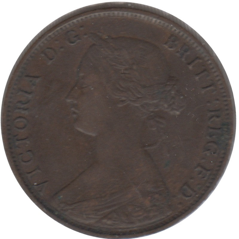 1861 New Brunswick 1-cent VF-EF (VF30)