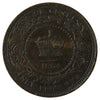 1864 Tall 6 New Brunswick 1-cent Extra Fine (EF40) $