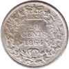 1864 New Brunswick 20-cents VG-F (VG10)