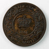 1861 Nova Scotia 1/2 Cent Almost Uncirculated (AU50) $