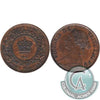 1861 Nova Scotia 1/2 Cent Uncirculated (MS60) $