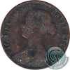 1861 Large Bud Nova Scotia 1-cent Good (G4)