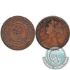 1861 Small Bud Nova Scotia 1-cent Fine (F12)