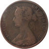 1861 Small Bud Nova Scotia 1-cent VG-F (VG10)