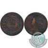 1862 Nova Scotia 1-cent F-VF (F15) $