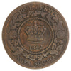 1862 Nova Scotia 1-cent Very Good (VG8) $