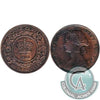 1864 Nova Scotia 1-cent EF-AU (EF45) $