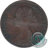 1864 Nova Scotia 1-cent Very Good (VG8)