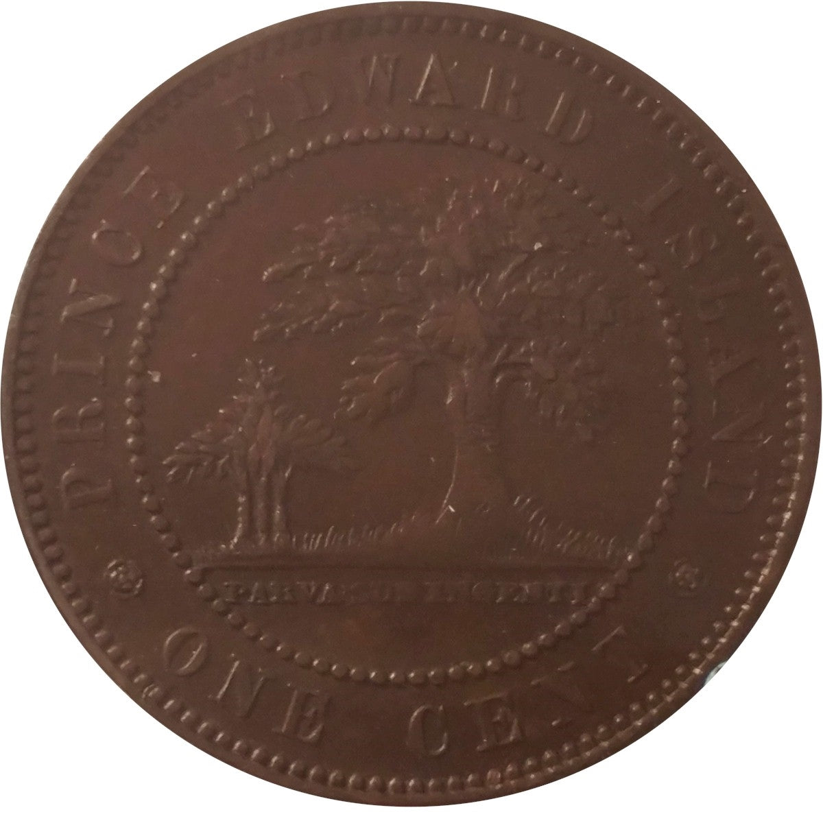 1871 Prince Edward Island 1-cent Extra Fine (EF40)