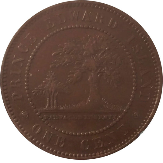 1871 Prince Edward Island 1-cent Extra Fine (EF40)