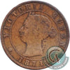 1871 Prince Edward Island 1-cent Good (G4)