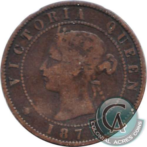 1871 Prince Edward Island 1-cent Very Good (VG8)