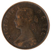 1880 R.0 E.D. Newfoundland 1-cent Fine (F12)