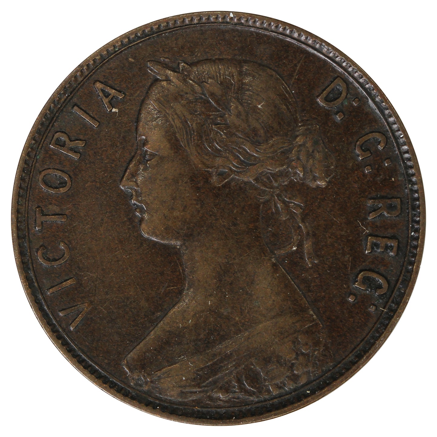 1885 Newfoundland 1-cent VF-EF (VF30) $