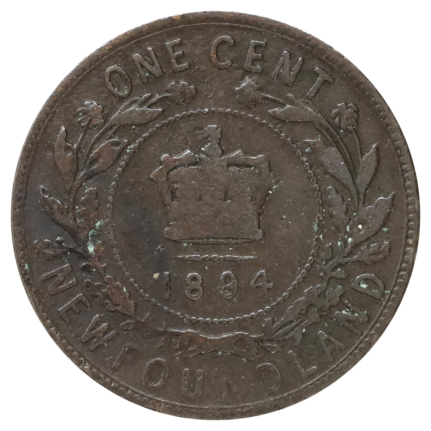 1894 Newfoundland 1-cent Very Good (VG8)