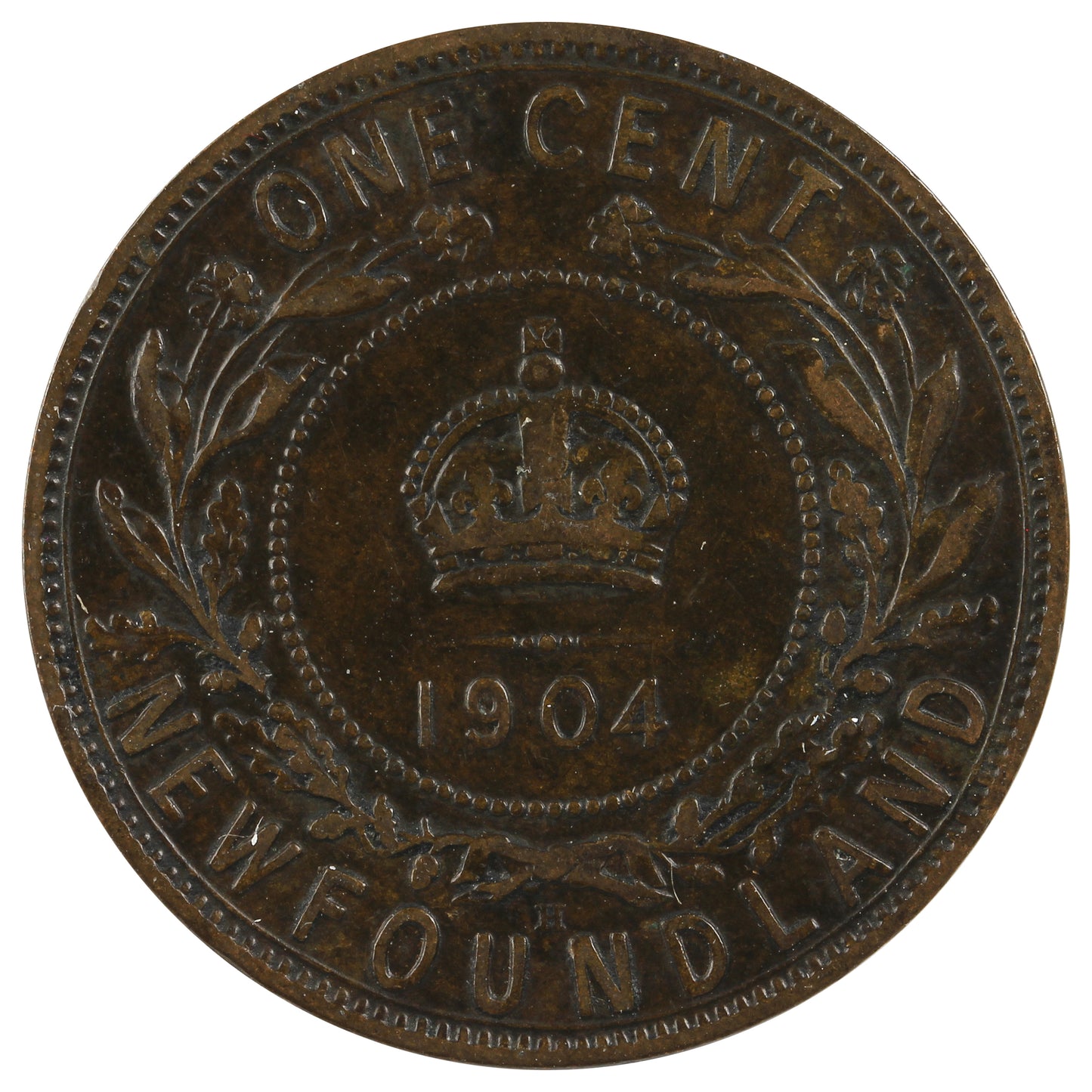 1904H Newfoundland 1-cent VF-EF (VF30) $