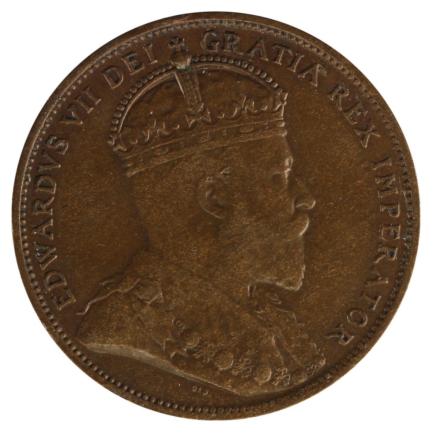 1907 Newfoundland 1-cent Extra Fine (EF-40)