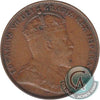 1909 Newfoundland 1-cent VF-EF (VF30)